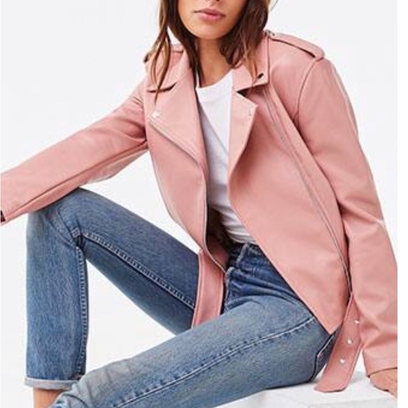 Faux Leather Moto Jacket - Picture 1 of 1